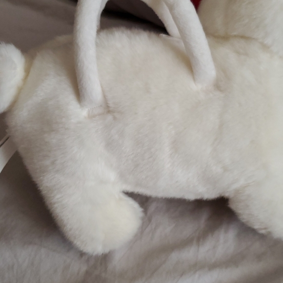 NWT plush yorkie purse - Picture 4 of 13